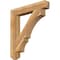 Ekena Millwork Balboa Craftsman Rough Sawn Bracket, Western Red Cedar, 6"W x 40"D x 44"H BKT06X40X44BOA04RWR - alternate 1